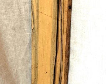 Exact Black & White Ebony Wood Guitar Fingerboard (QSM) Luthier Guitar Building Exotic Lumber Parts