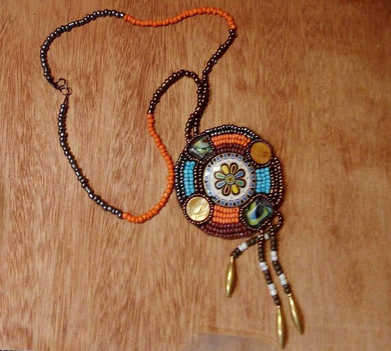 African Tribal Necklace - image 1
