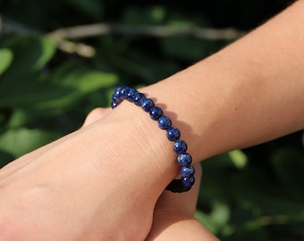 Natural Sodalite Bracelet | Blue Sodalite Bracelet