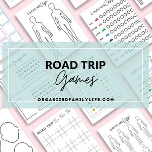 Ultimate Road Trip Printable Games for Kids | PDF - Printable | Instant Download