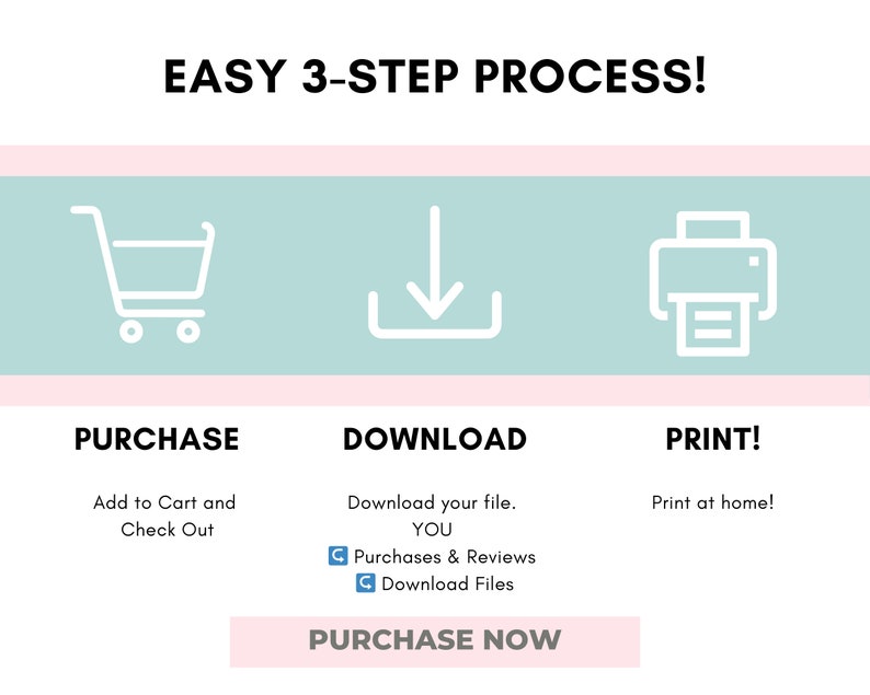 Personal Planner Pages Printable Daily, Weekly, Monthly, and Yearly Planner Pages Simple Personal Printable Instant Download PDF image 4