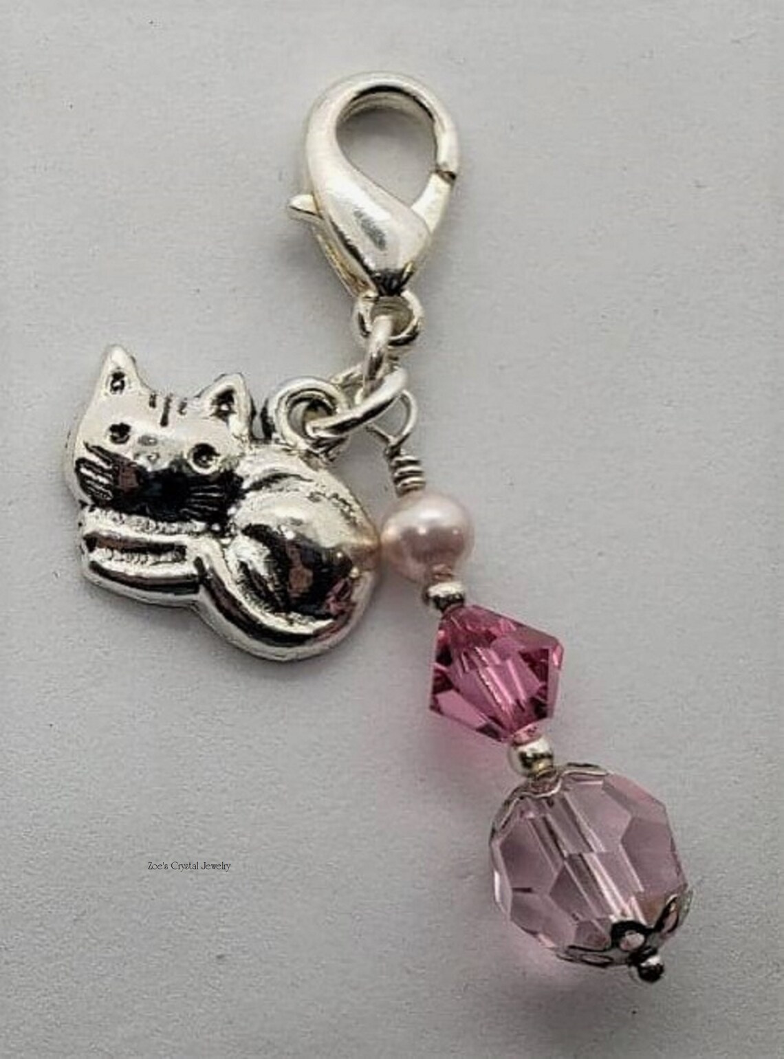 Pet Collar CharmCat BlingSwarovski Cat CharmCrystal Pet Etsy