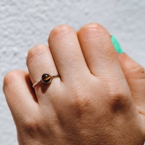 Tigerauge Ring