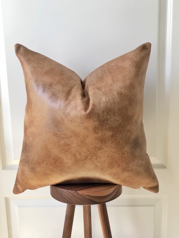 suede pillow cover