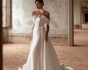 mini dress with open back Ivory Mini Dress With Open Back And Rhinestone Strap main image 1