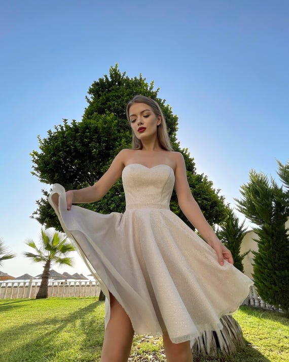 Evening Gown for Women, Gold Party Dress, Bridesmaid Dress, Shining  Graduation Dress, Romantic off Shoulder Dress, A-silhouette Evening Gown -  Etsy