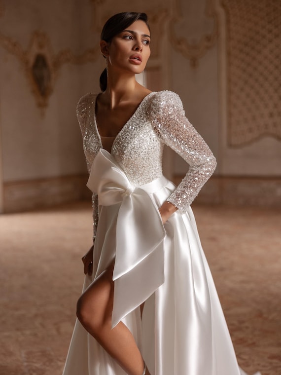 bridal dress modern ALENA Wedding Dress main image 0