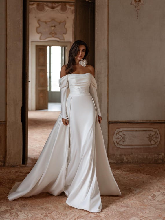Maniche Lunghe Vestiti Sposa Nicole 2022 Nicole Abiti Sposa 2021