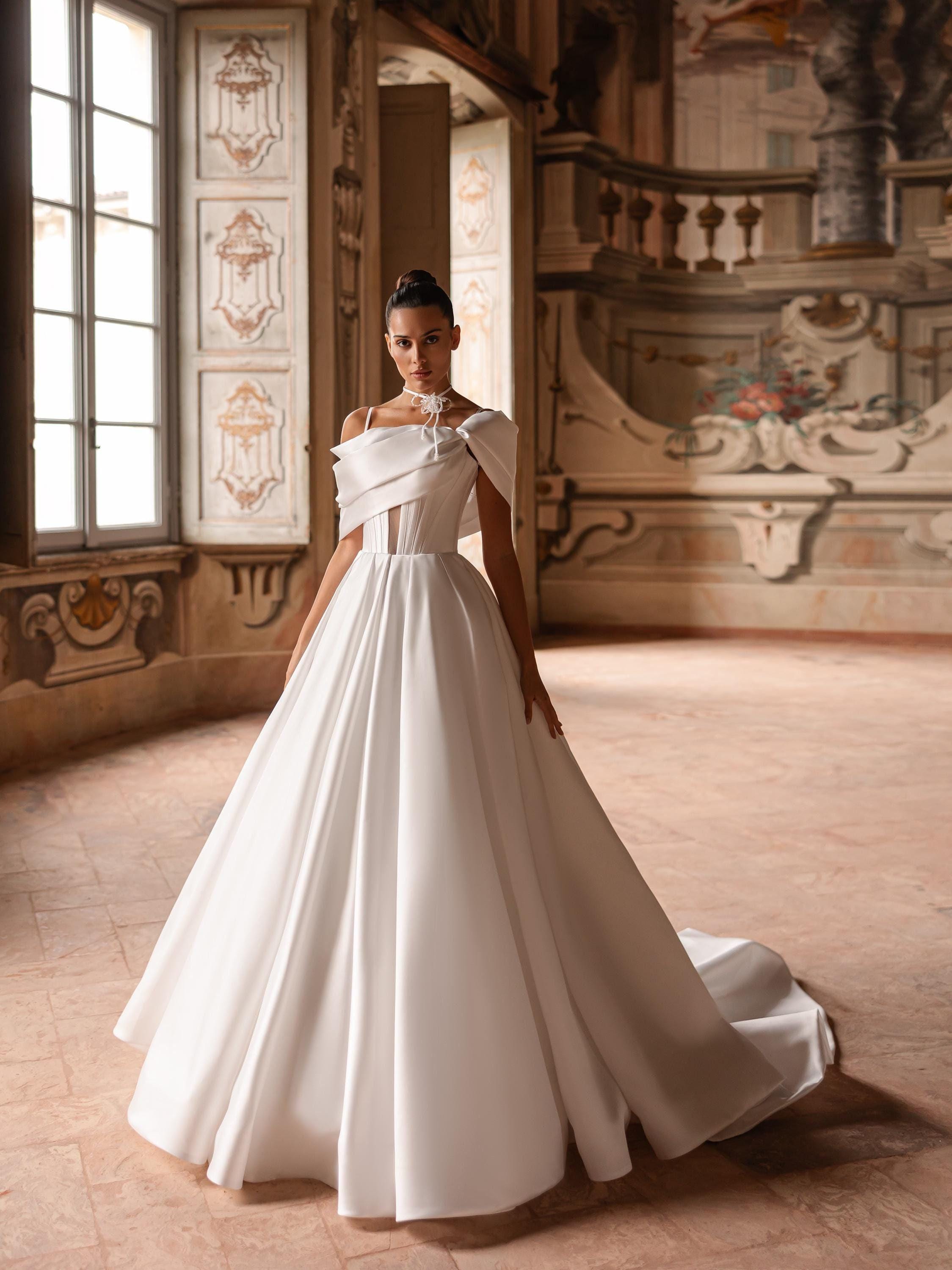 Moda Fabio Marra Abiti Da Cerimonia Mikado Wedding Dress Italia