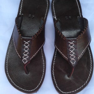 Sandali da uomo africani sandali in pelle scarpe da uomo | Etsy Italia