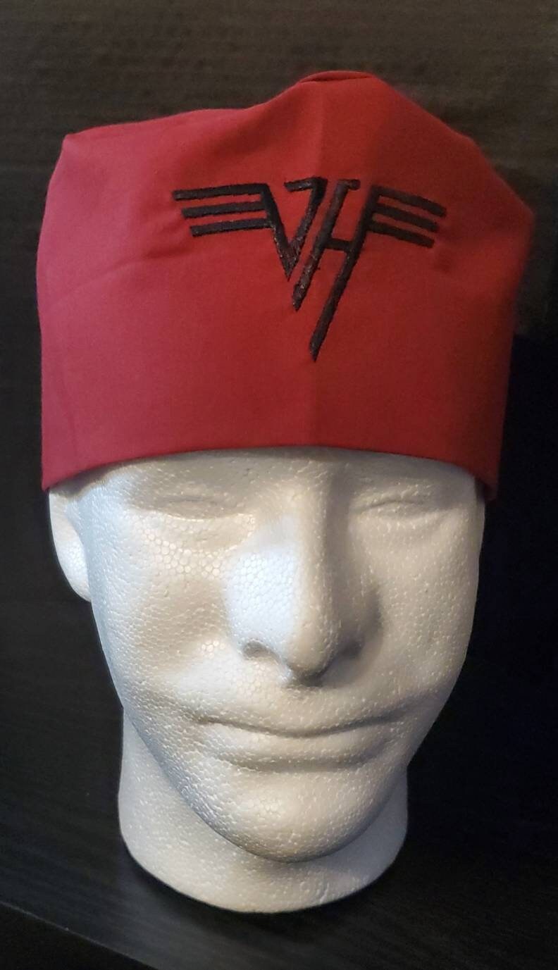Unisex Surgical Scrub Cap Van Halen 