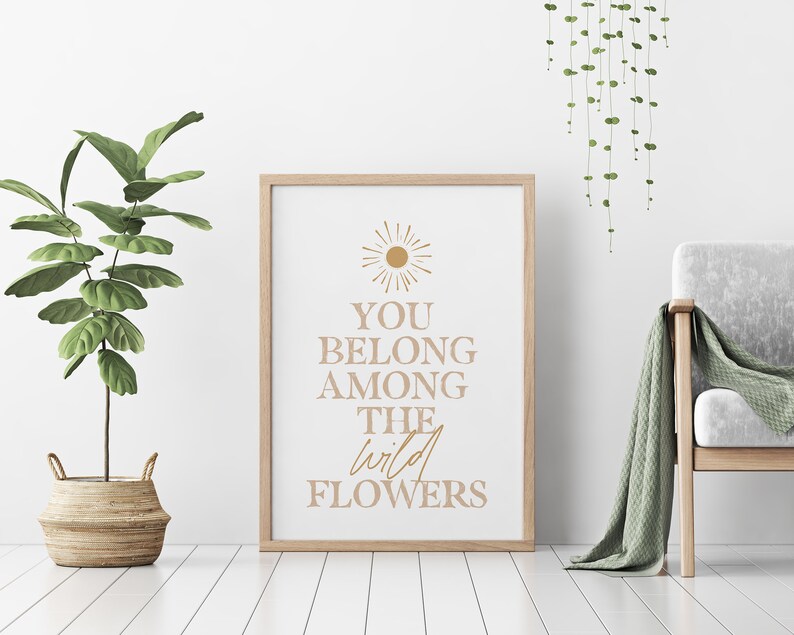 Tom Petty Wildflowers Quote Printable Boho Music Lyrics Etsy