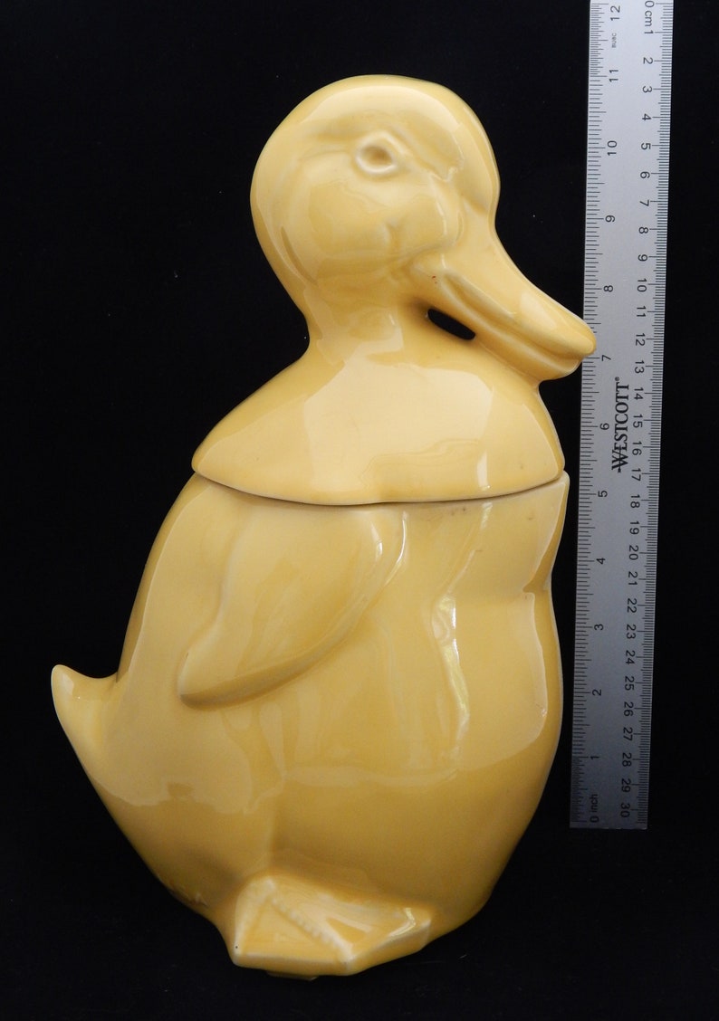 Mccoy Pottery Yellow Duck Cookie Jar - Etsy