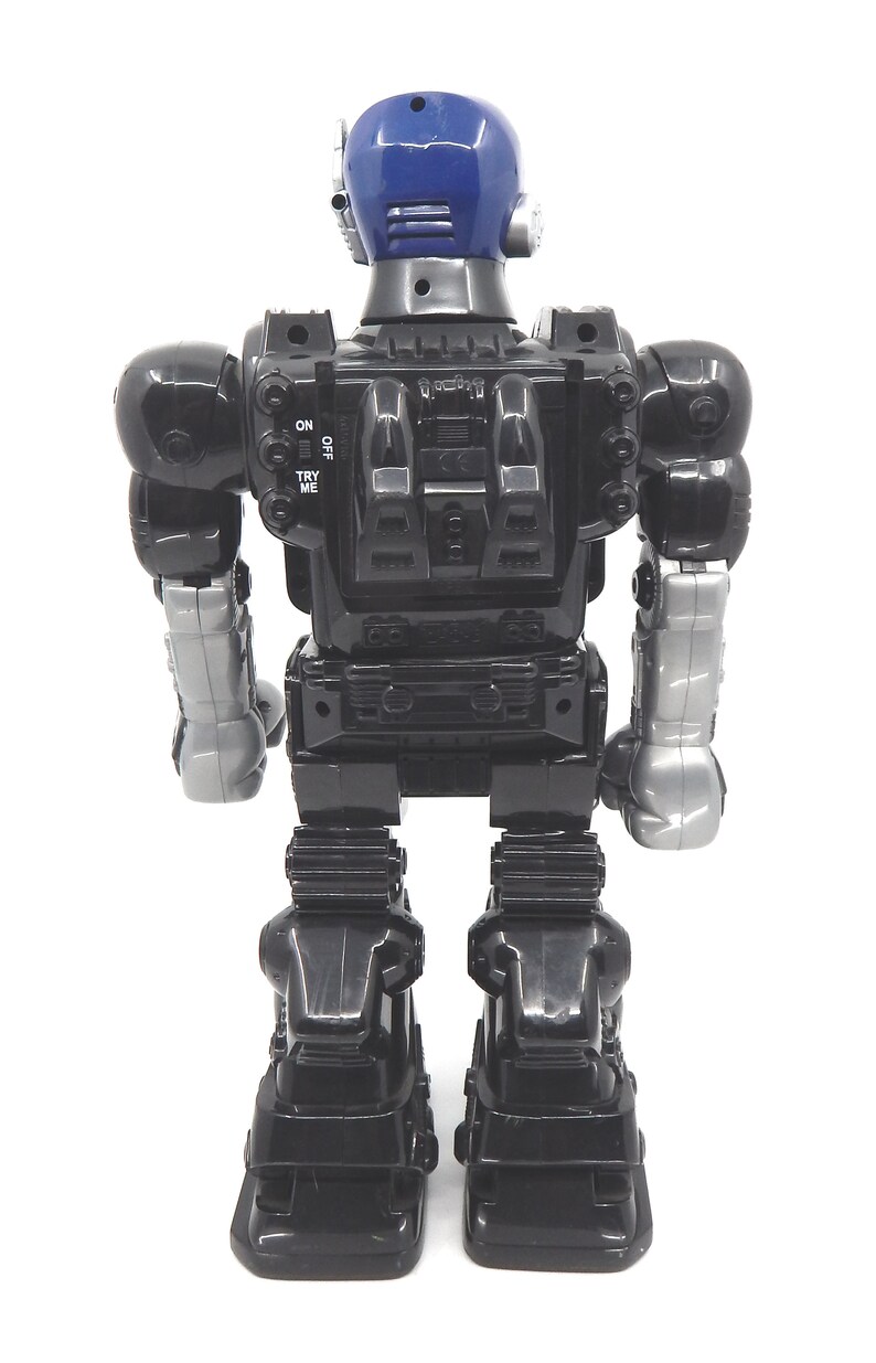 Vintage Happy Kid Toy Robot Etsy