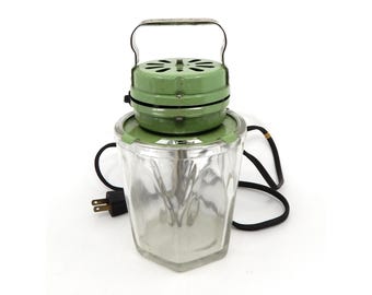 Vintage Electric One Beater Mixer with Glass Measuring Cup