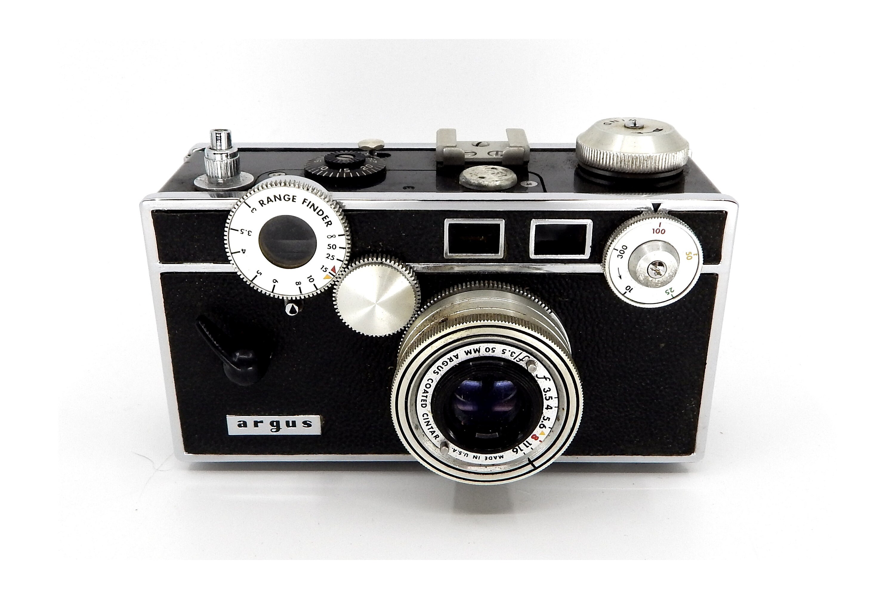 ARGUS C3 ほかのカメラ付き Argus C3 Match-matic Tan 35mm 