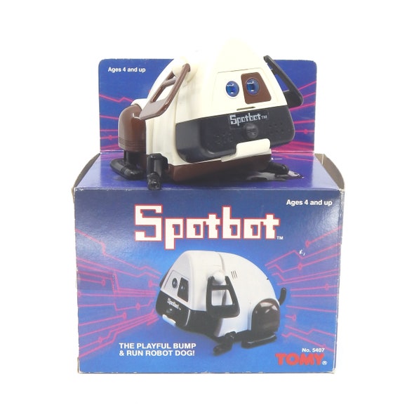 Working Spotbot Toy Robot From Tomy With Box Etsy