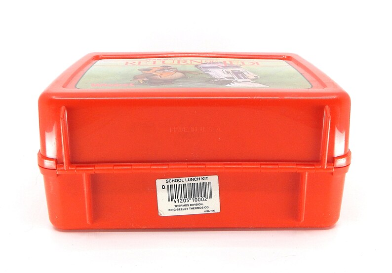 Vintage Return of the Jedi Plastic Lunch Box With Thermos - Etsy