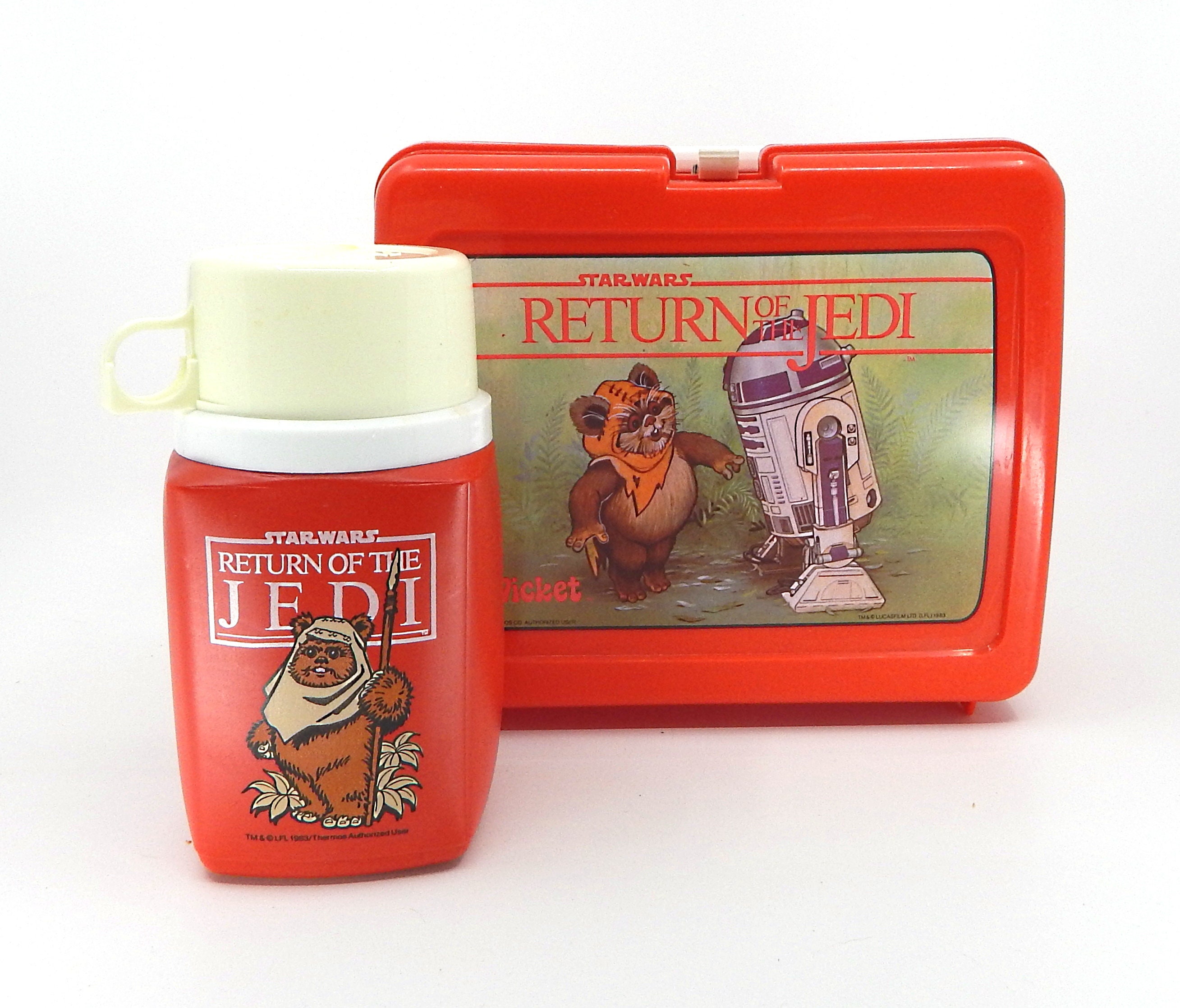 Star Wars Return of the Jedi Lunch Box with Thermos Bottle