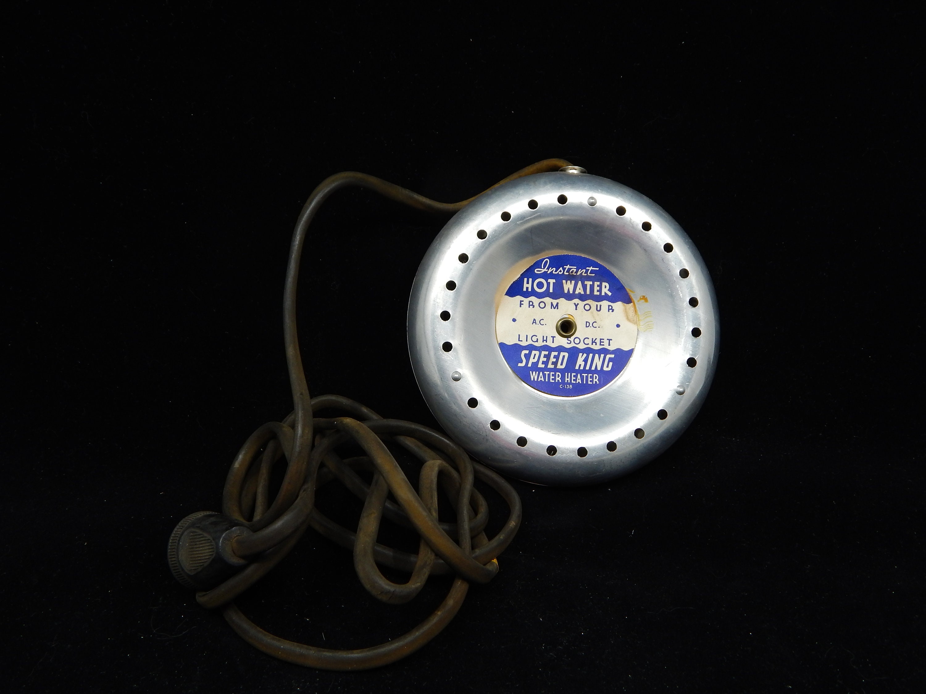 Vintage Electric Speed King Water Heater Etsy