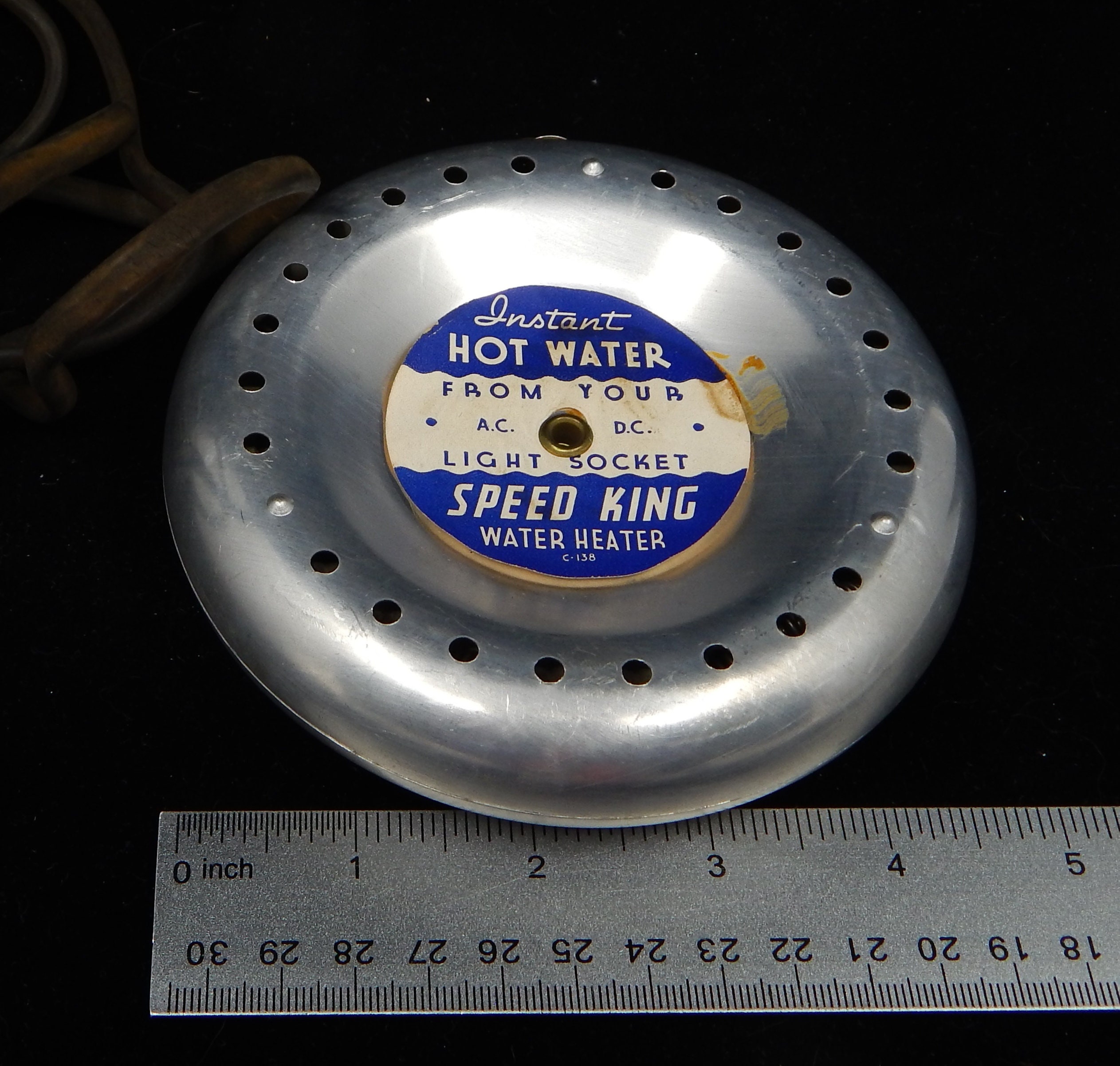 Vintage Electric Speed King Water Heater Etsy