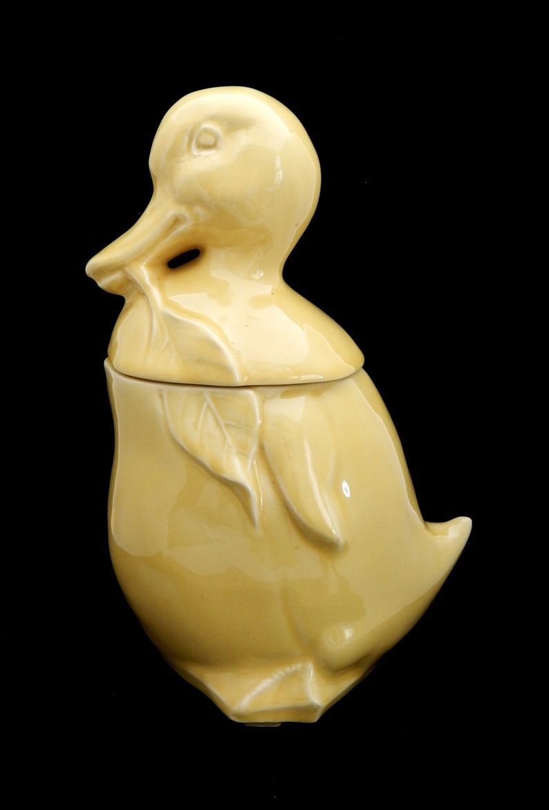 Mccoy Pottery Yellow Duck Cookie Jar - Etsy