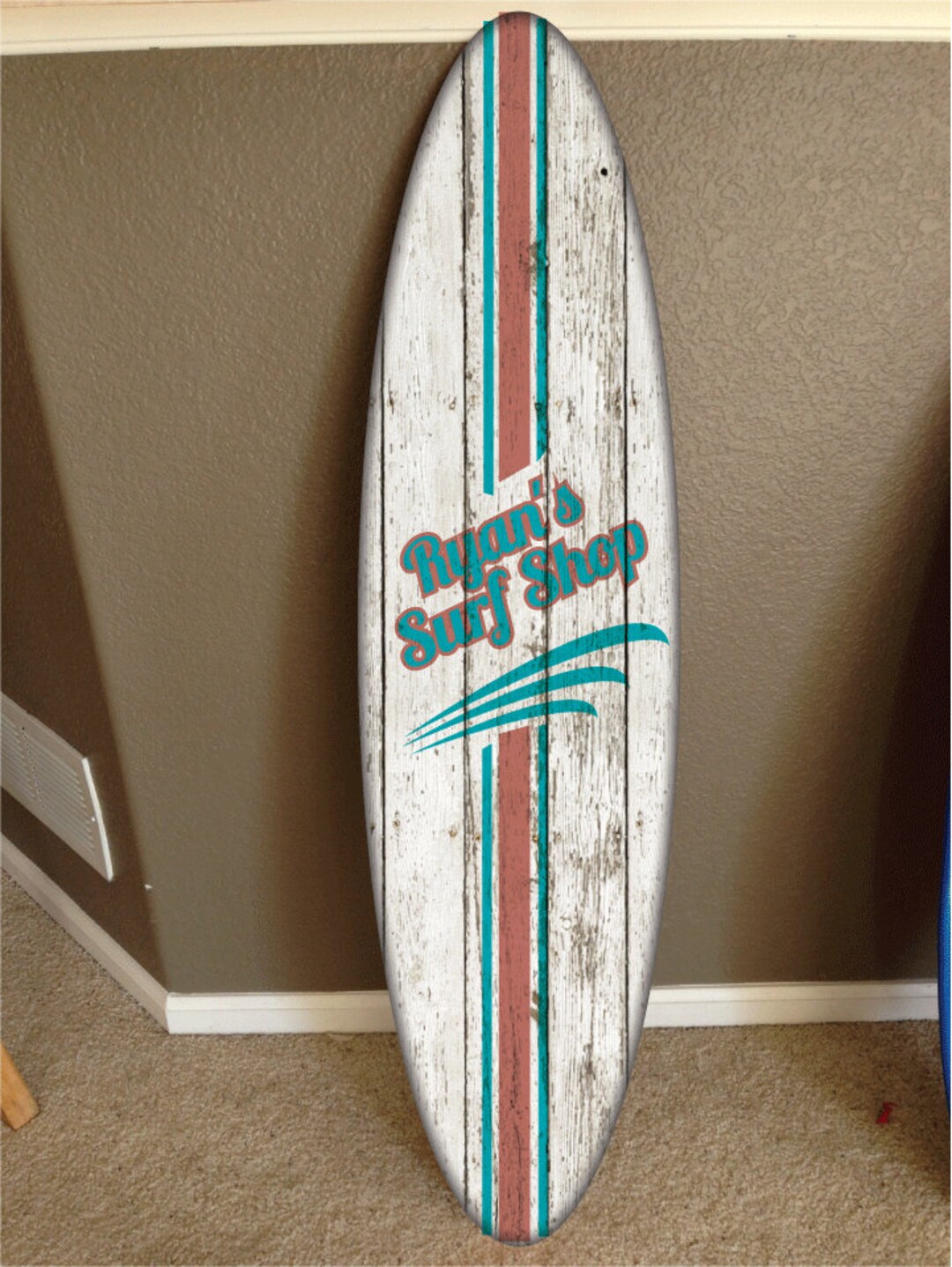 Surf Board Surfboard Decor Hawaiian Beach Surfing Beach Decor Pool ...