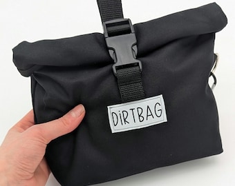 Dirtbag Swim bag. Water resistant bag with efficient closing system.