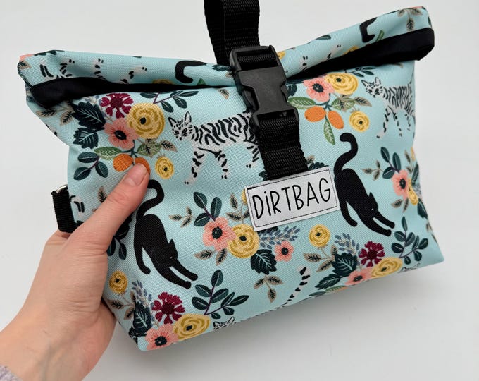 Cat Print Dirtbag Wet bag