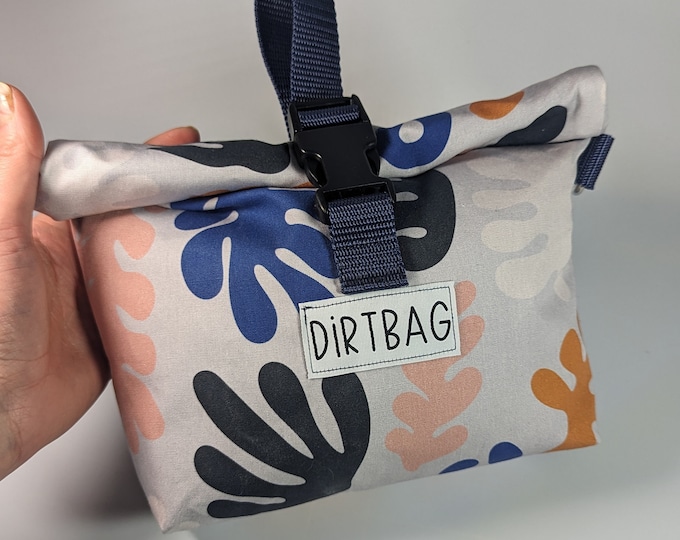 Abstract Print Swim Bag: Water Resistant Wet Bag