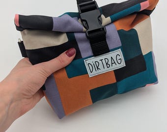 Dirtbag Swim bag. Water resistant bag with efficient closing system.