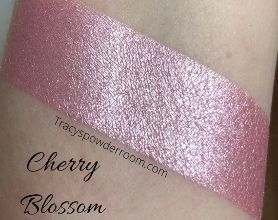 Cherry Blossom Pressed Pigment Pink Eyeshadow Indie Eyeshadow Indie Make Up
