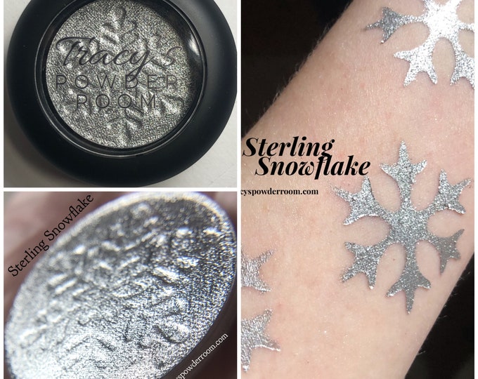 SE Sterling Snowflake Pressed Pigment Eyeshadow