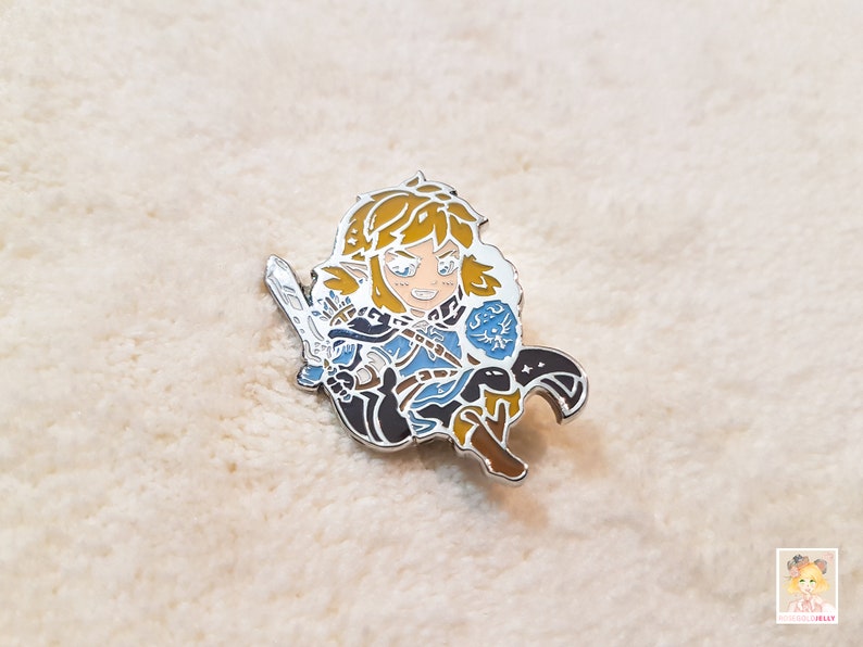 Legend of Zelda Breath of the Wild Enamel Pins 2x1.5 inch Etsy