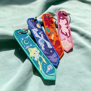 Poke Woven Jet Tag Keychain - Series 1