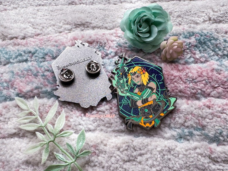 Hades 2 - Melinoe Enamel Pin (Limited Amount) image 2