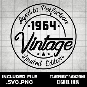 60er Geburtstagsgeschenk, 60er Jahre Geburtstagsgeschenk, 60er Jahre Geburtstagsgeschenk, 60er Jahre Geburtstagsgeschenk, 60er Jahre Geburtstagsgeschenk, 1964 Geburtstagsgeschenk, 60er Jahre Geburtstagsdekor, Sublimation, Download