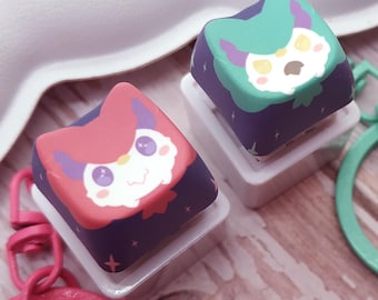 Xayah and Rakan keycaps