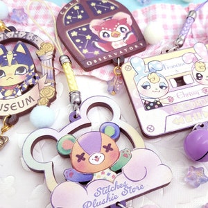 Animals at Work vol. 2 | Wooden charms