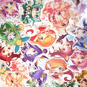 Star Guardians holographic stickers