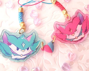 Xayah and Rakan magnetic charms