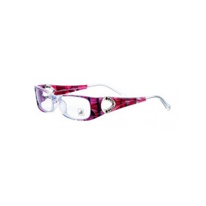 ETE Antibes Cardinal 006 52-16-130 Hand Made Italy Eyeglasses w/ Real Feathers Rx Available