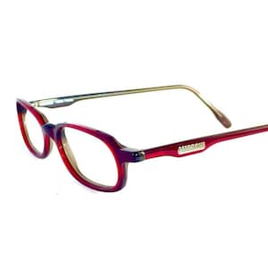 Vintage Neostyle Missoni 0280 292 Wine Tan Handmade Eyeglasses Frame Rx Lenses Available