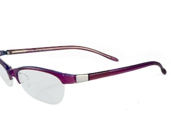 Vintage Neostyle City 607 154 Lavender New Hand Made Germany Eyeglasses Frame Rx Lenses Available