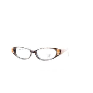 ETE Roque Faisan 008 50-16-135 Hand Made Italy Eyeglasses w/ Real Feathers Rx Available