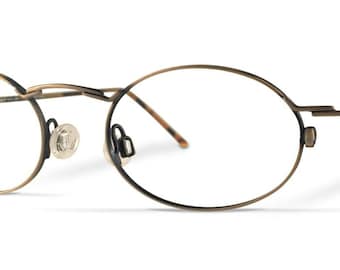 Vintage Neostyle College 57 801 ANTQ Gold Hand Made Duitsland Brillen Frame Rx Lenzen Beschikbaar