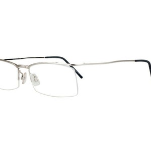 Vintage Neostyle College 354A 480 Matte Silver Hand Made Germany Eyeglasses Frame Rx Available
