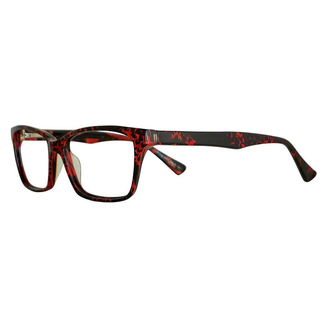 Mizyake Couture MC4668 Wine Marble 52-17-135 Rectangle Eyeglasses