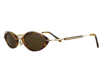Neostyle vakantie 2012 schildpad/goud 47-25-135 ovale plastic zonnebril Rx Ready