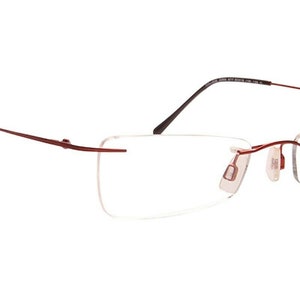 Vintage Neostyle College 335B 877 Red Wine Hand Made Germany Eyeglasses Frame Rx Lenses Available